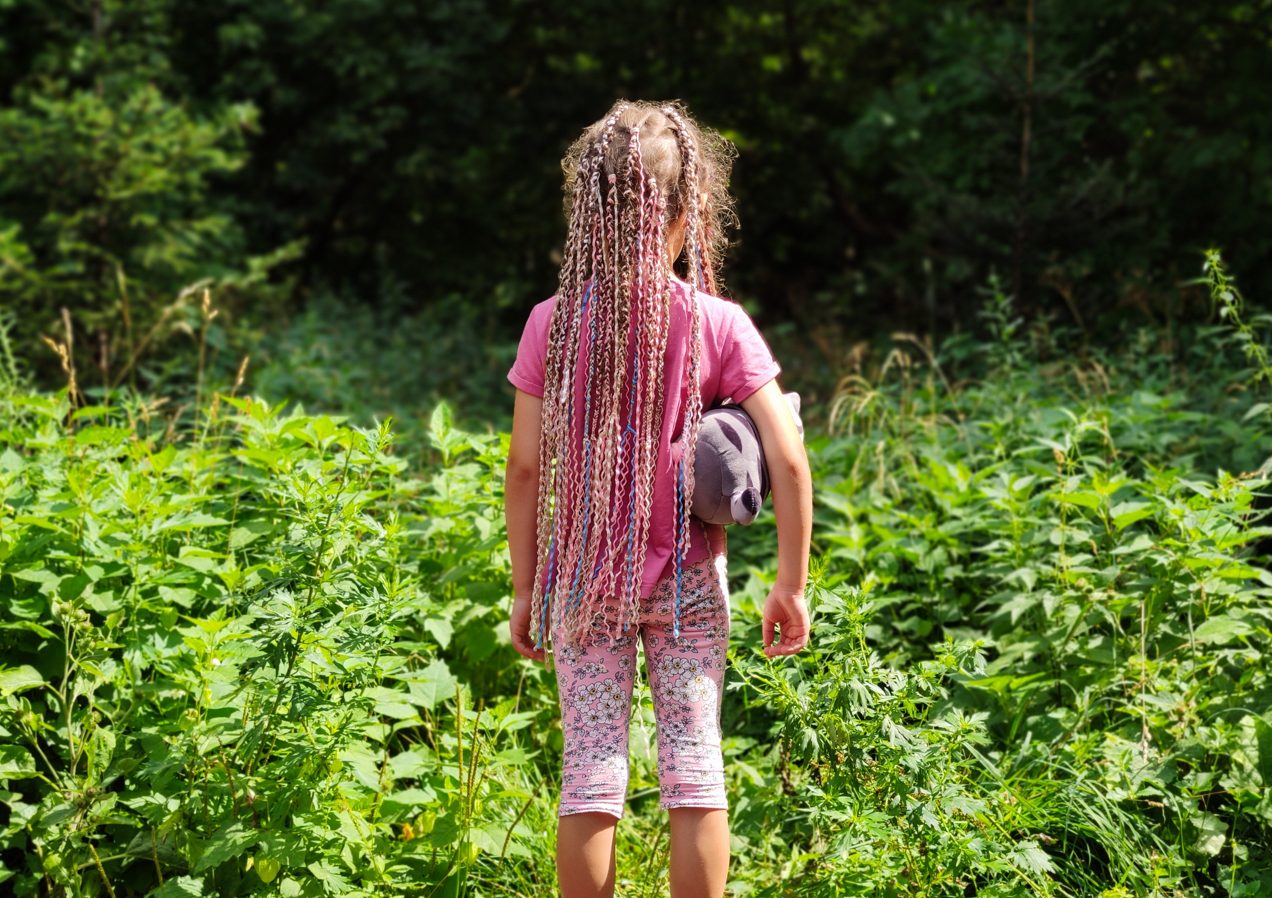 Kid Crochet Box Braids