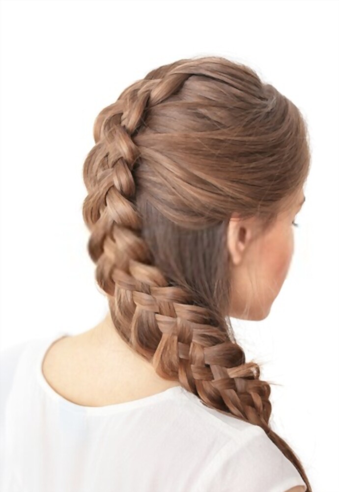 Woven Braid Hairstyle