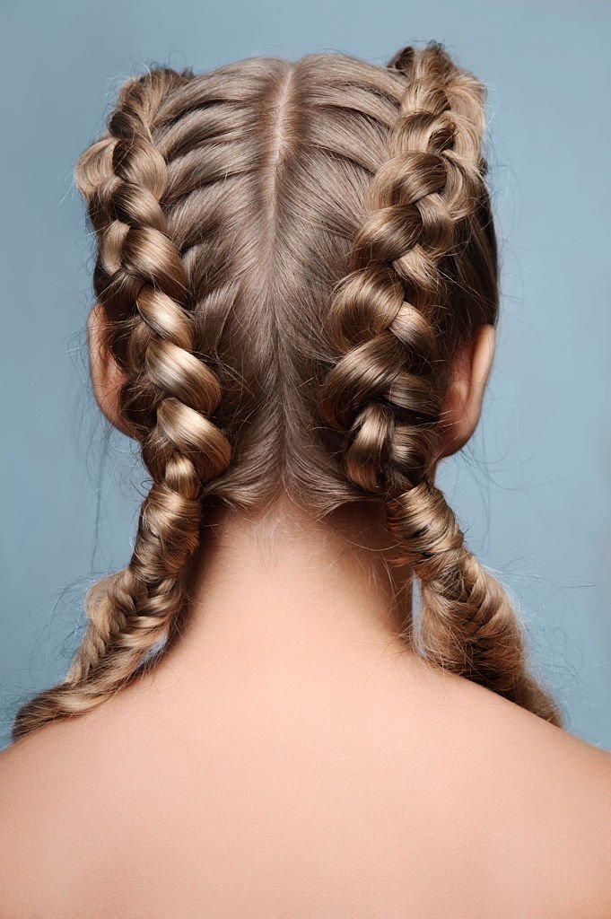 Stretched Dutch French Braid