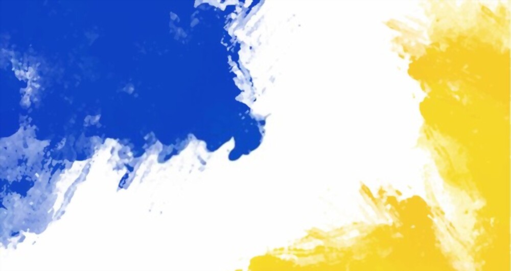 Yellow and Blue Paint