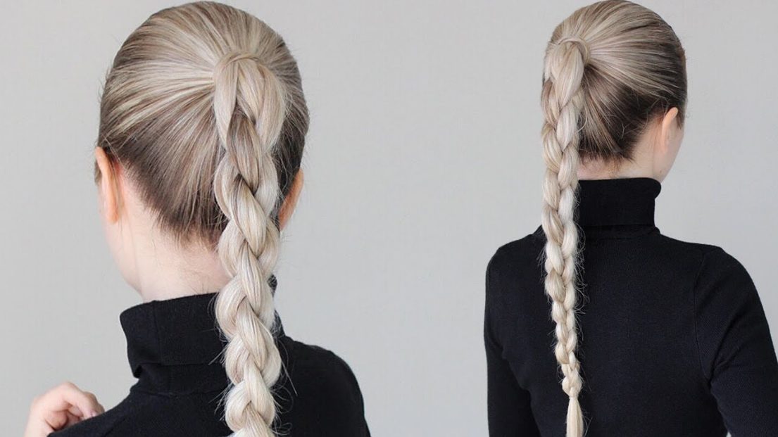 10 Ideas Of Four Strand Braids Hairstyle For Girls 2022