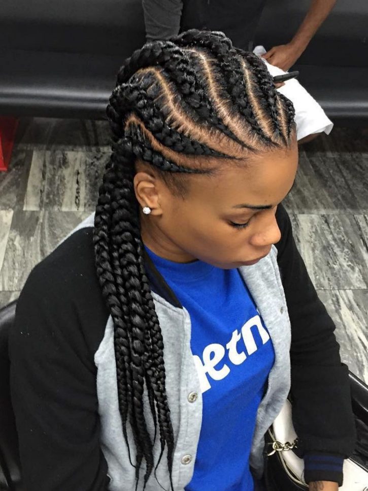 Wavy Straight Braids