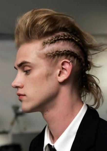 The fading of cornrow braids