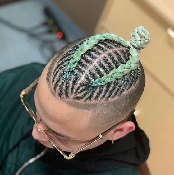 Cornrow man vermicelli