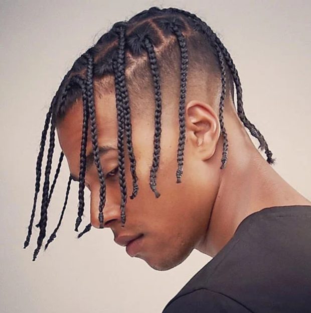 Braided box with fade