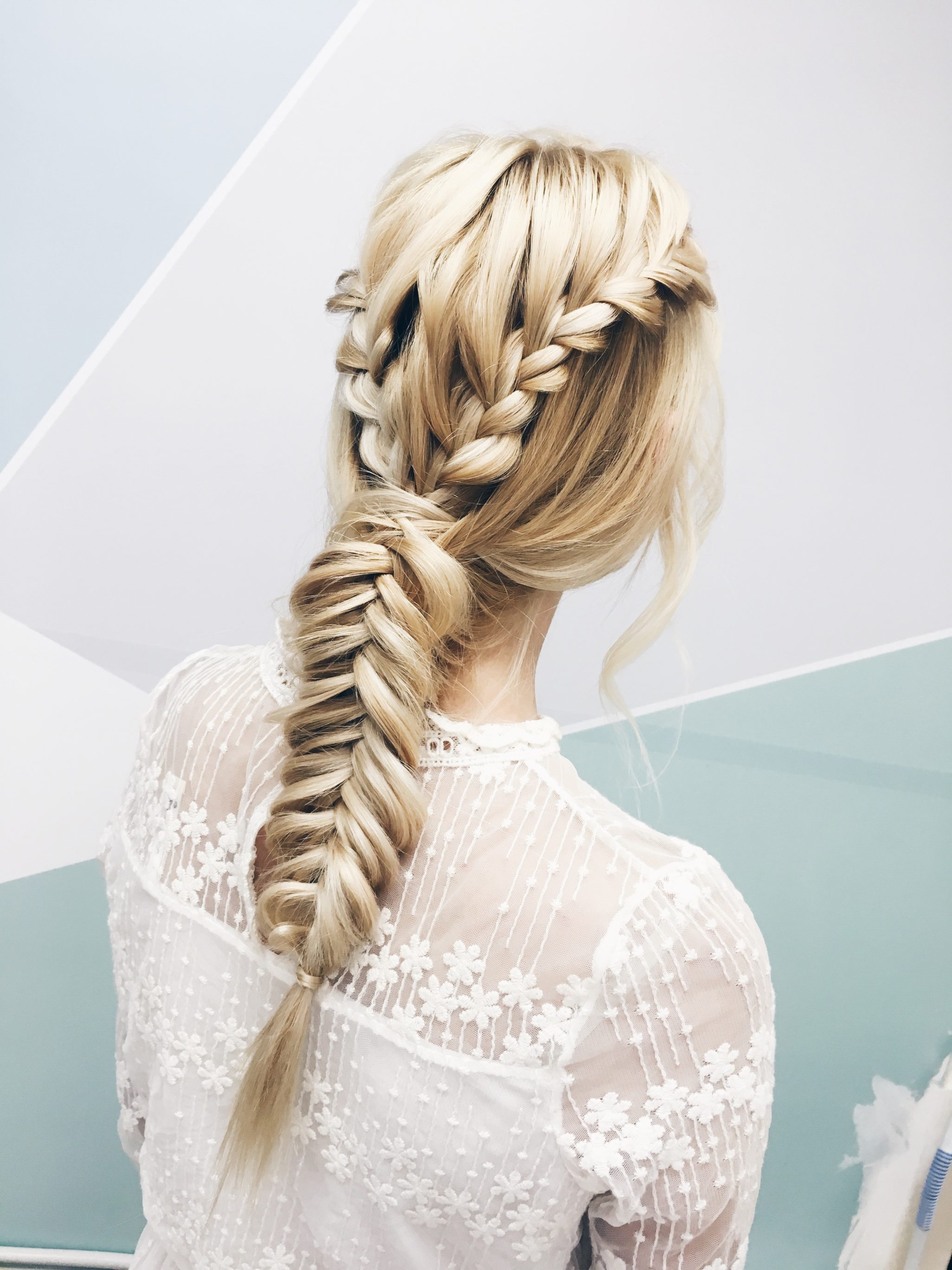 The Blonde Fishtail Hairstyle