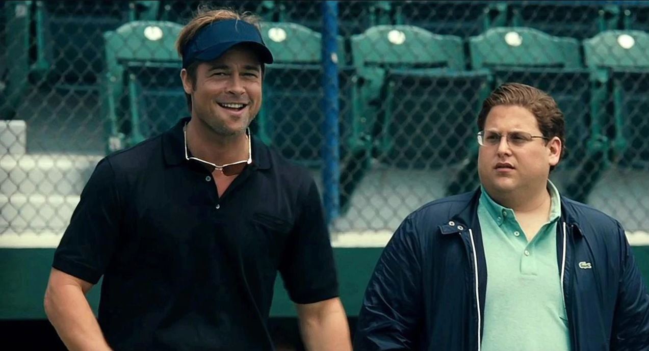 Why does Brad Pitt Appear to Be So Tall in the Drama Moneyball?