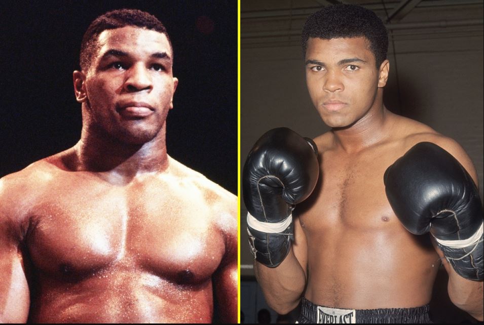 Height of Mike Tyson and Muhammad Ali