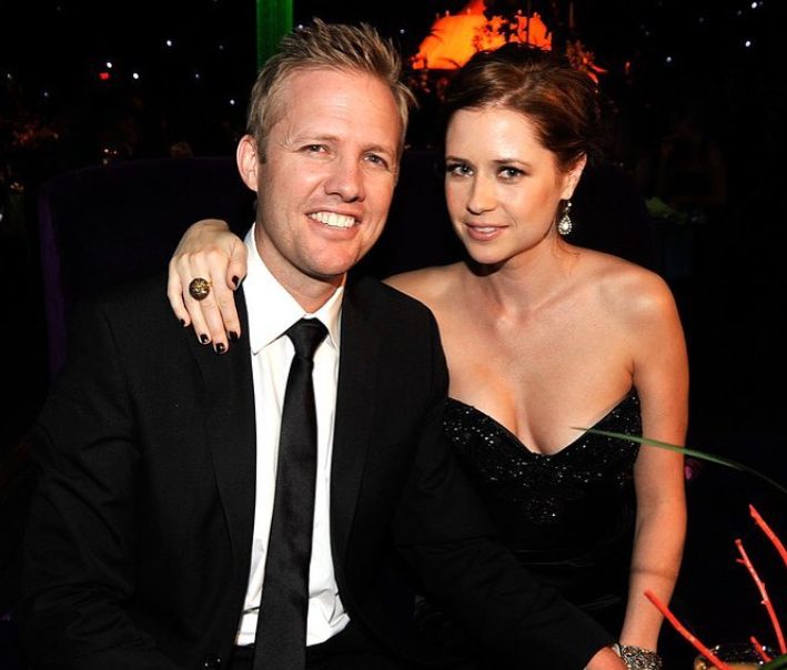 Jenna Fischer And Her Husband 