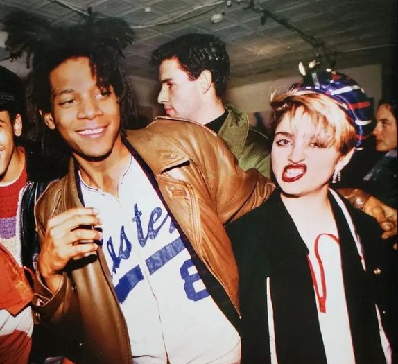 Madonna and Jean-Michel Basquiat