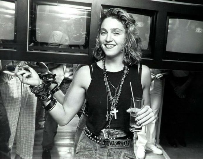 Madonna at Private Eyes