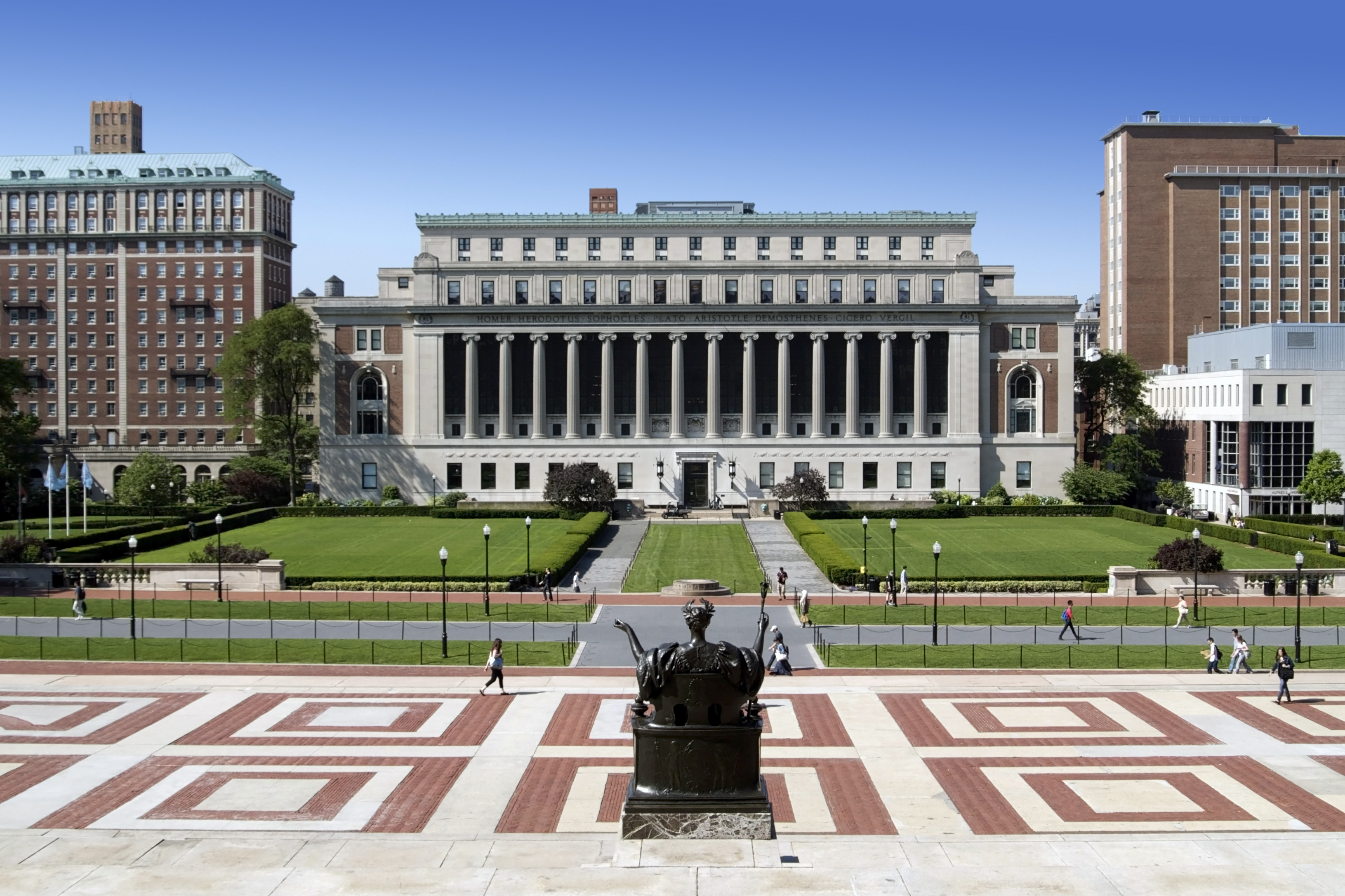 Main university. Columbia University, США, Нью-Йорк. Колумбийский университет Columbia University. Колумбийский колледж в Нью-Йорке. Columbia University in the City of New York.