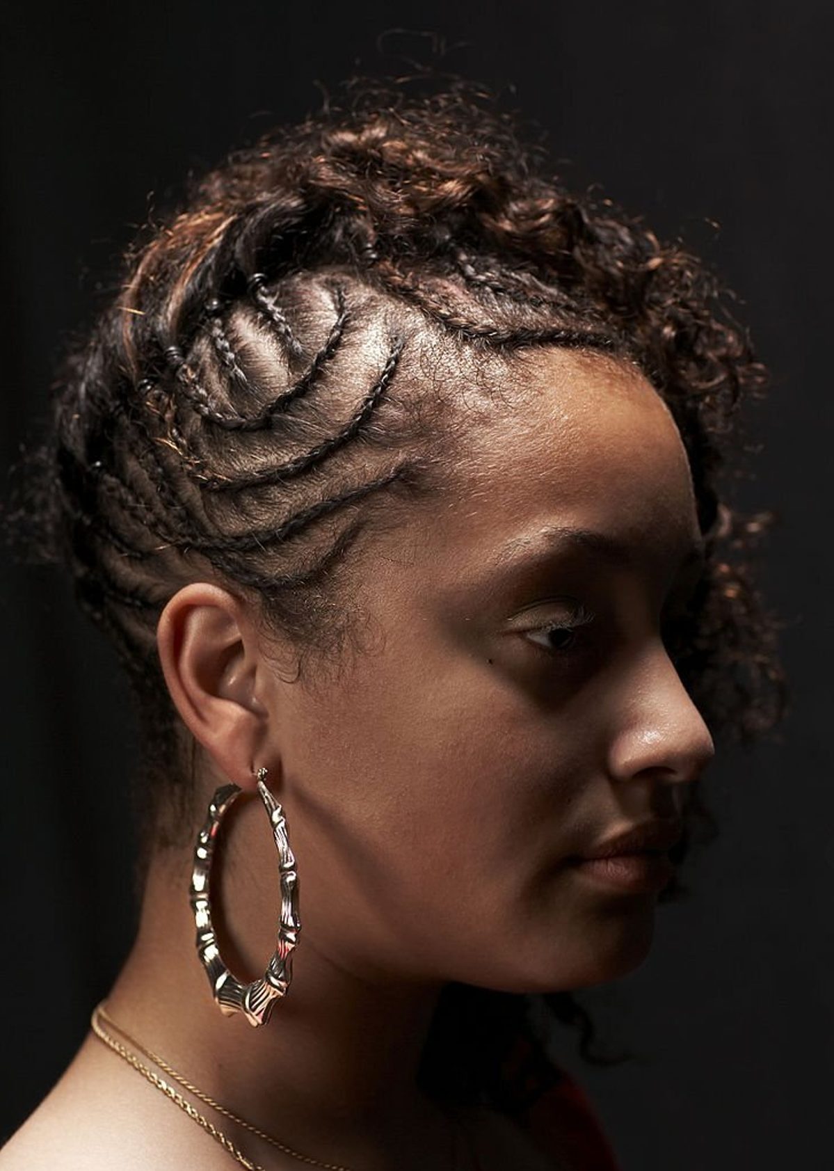 Cornrow Mohawk Braids