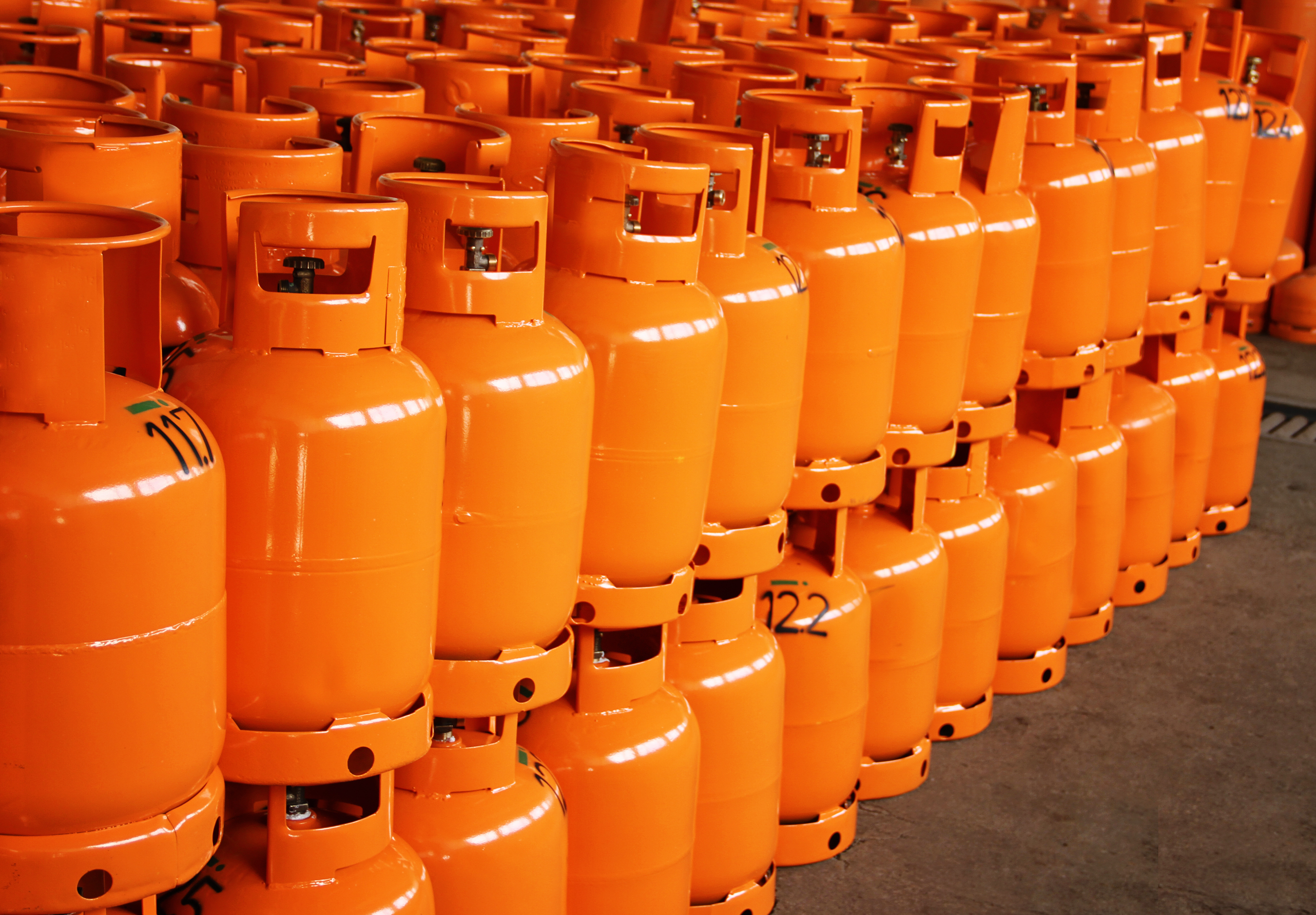 LPG cylinder storage