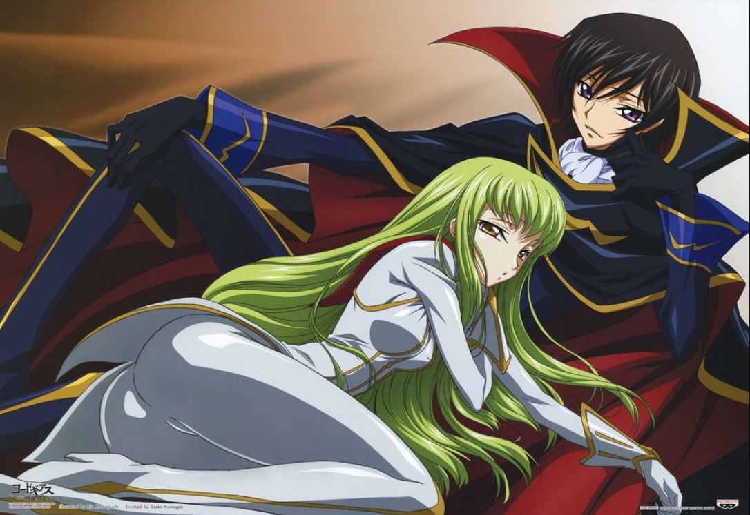 Lelouch Lamperouge and C.C