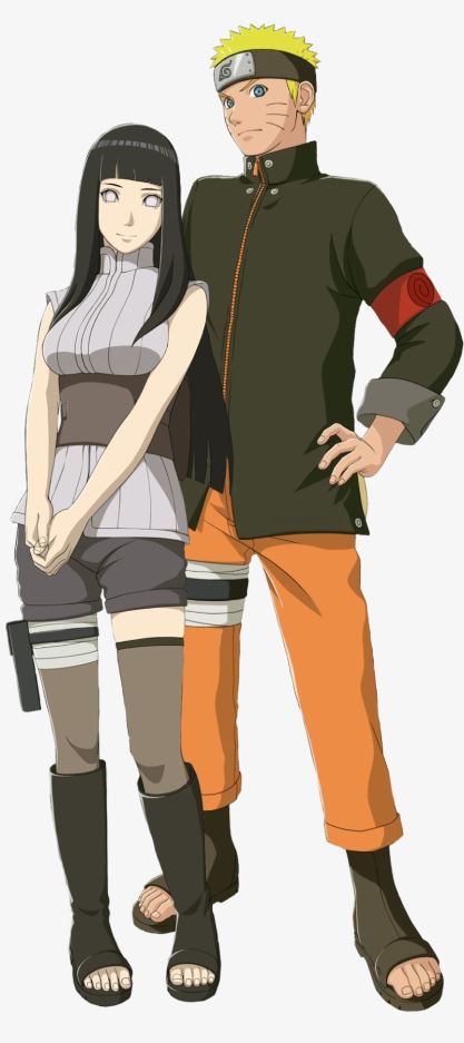 Hinata Hyuga And Naruto Uzumaki In Game That Takes - Hinata Hyuga Et Naruto Uzumaki The Last
