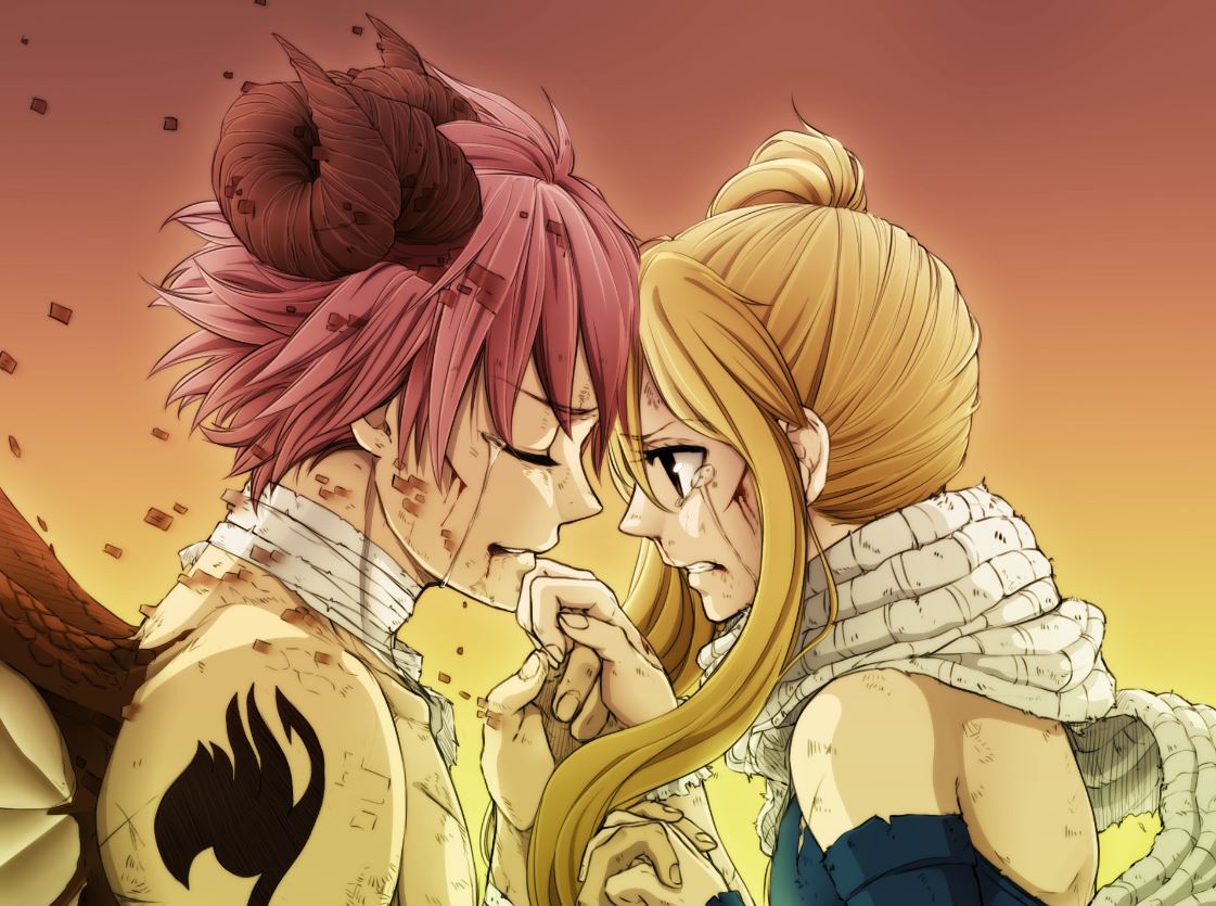 Natsu and Lucy 