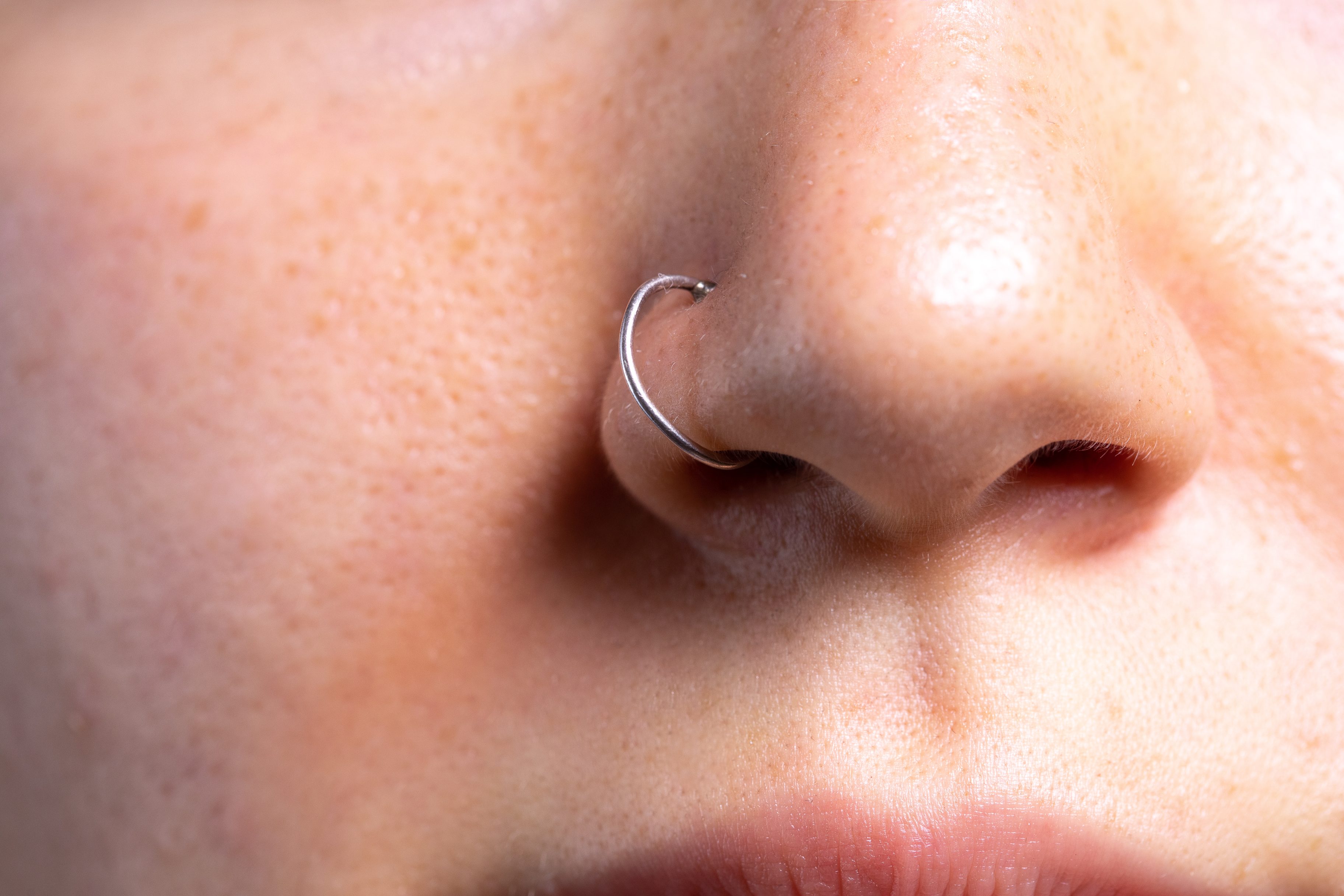 sterling silver nose ring Hoop Piercing - High Quality Nose Rings