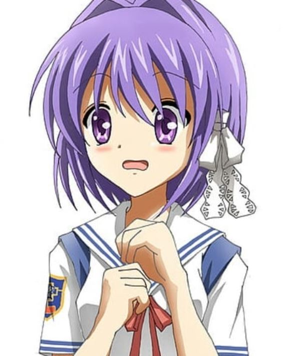 Anime Character With Light Purple Hair HD Png Download  Transparent Png  Image  PNGitem