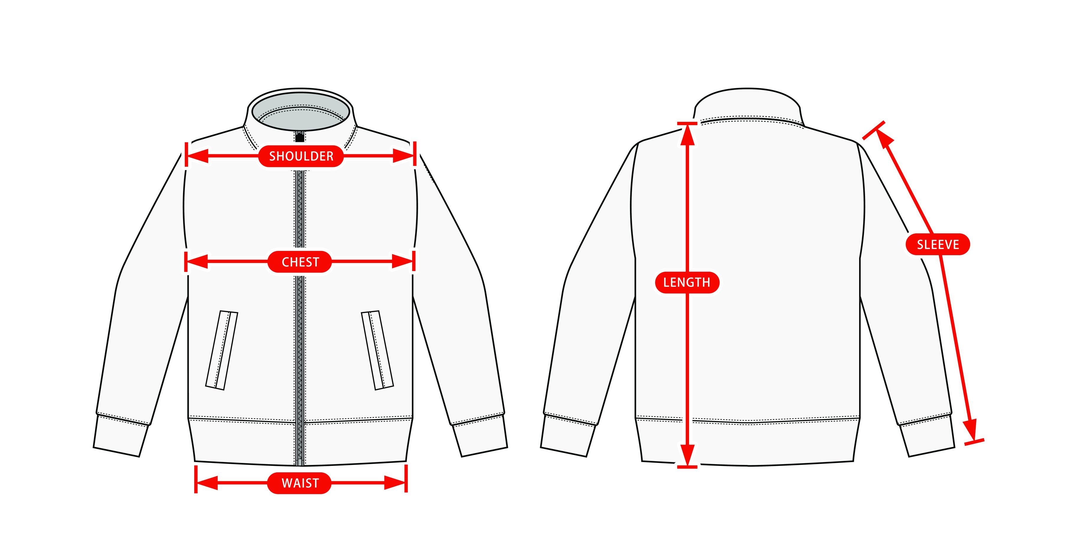 Sport Coat Size Chart