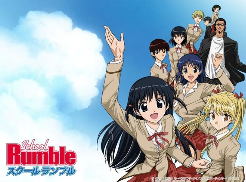 School Rumble via schoolrumble - Best Comedy Anime