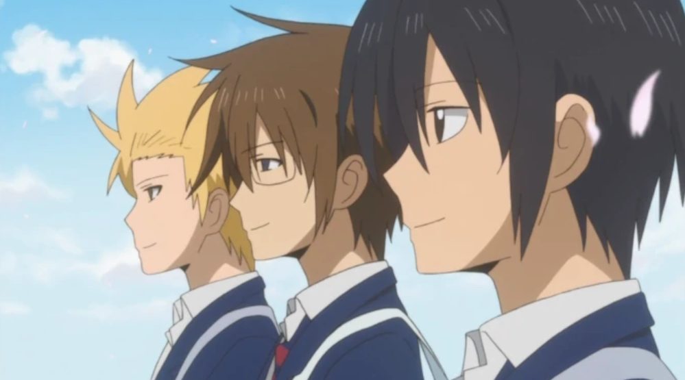  Daily Life of High School Boys via nichibros - Best Comedy Anime