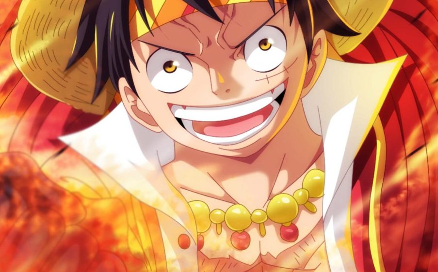 Monkey D. Luffy is the most funny and cute anime boy