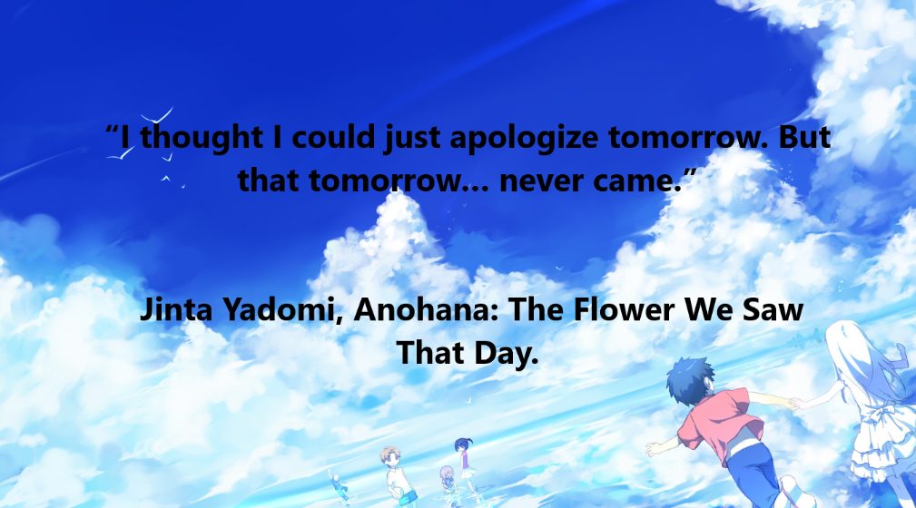 Jinta Yadomi - Anohana: The Flower We Saw That Day