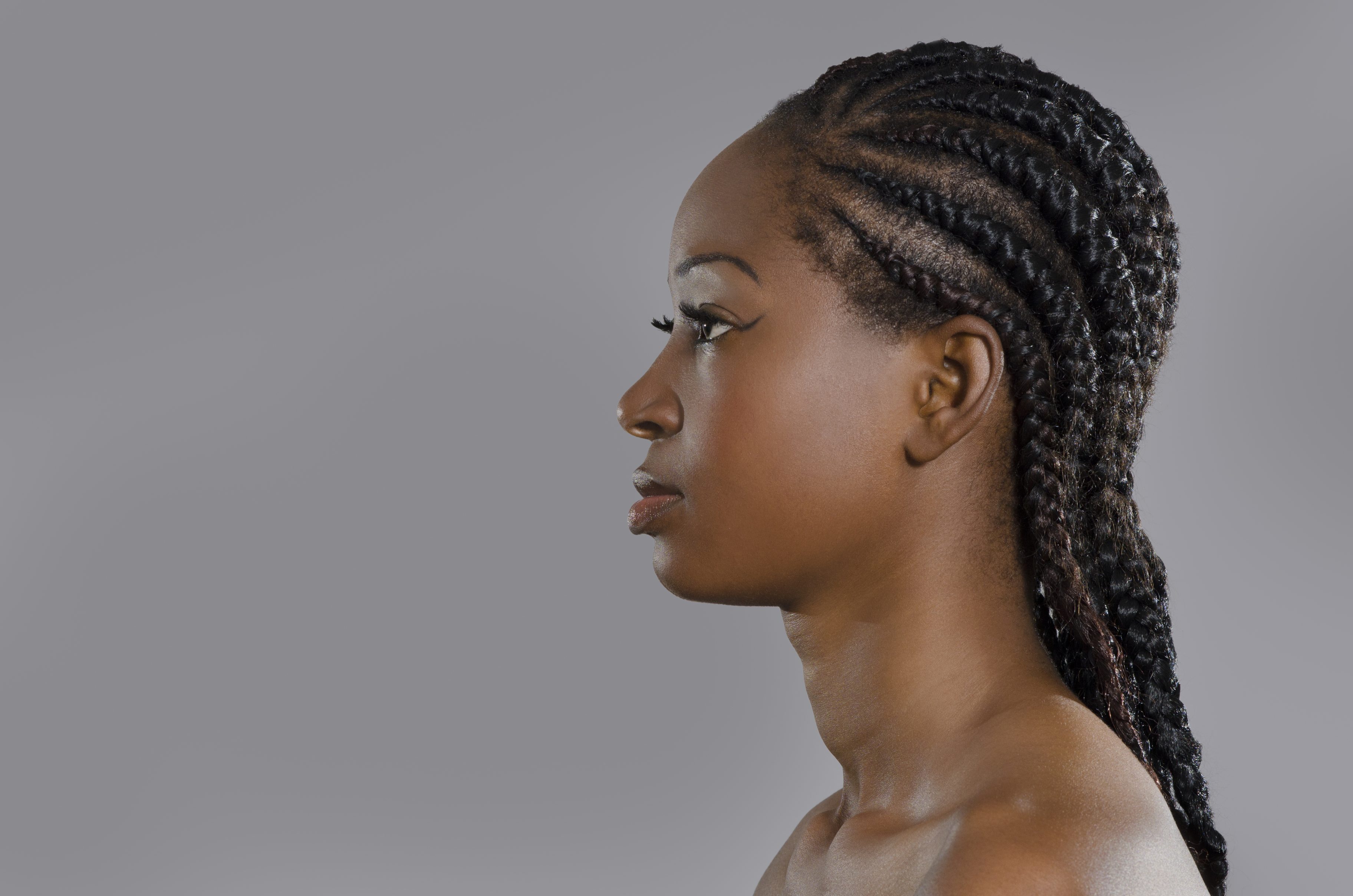 Long Side Braids with Weave