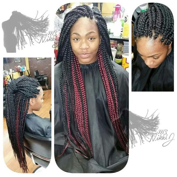 Two-Toned Braids