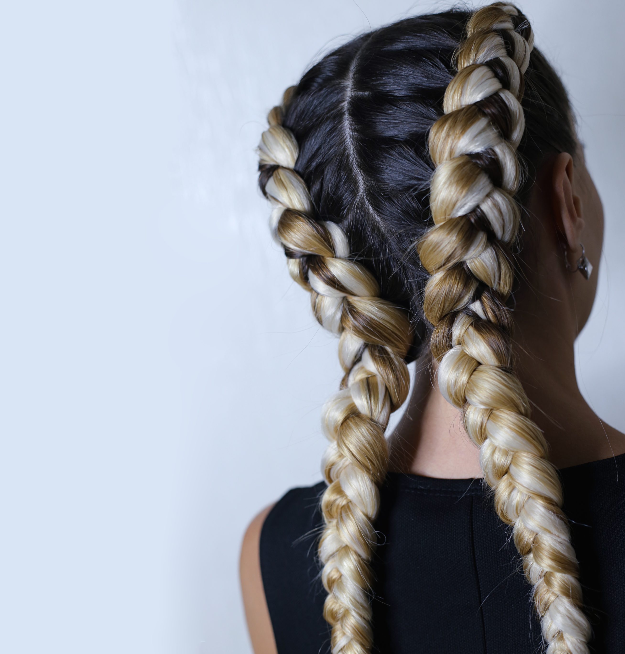 French Pigtail Braids