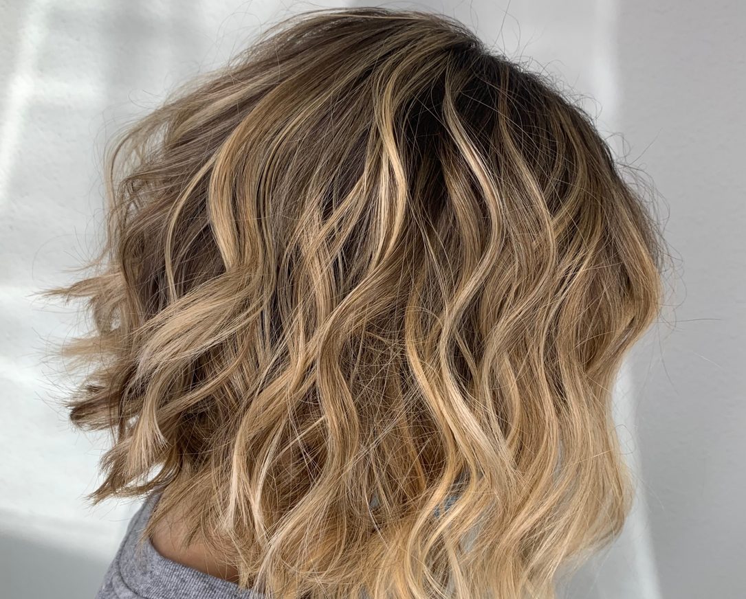 Blonde Creamy Balayage