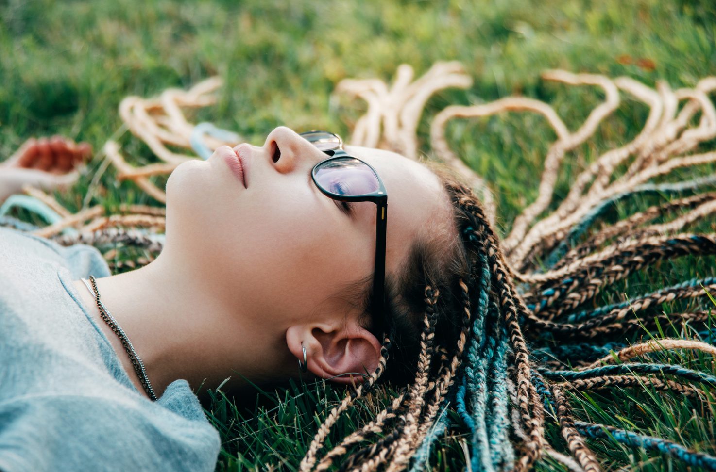 Cornrows and Box Braid