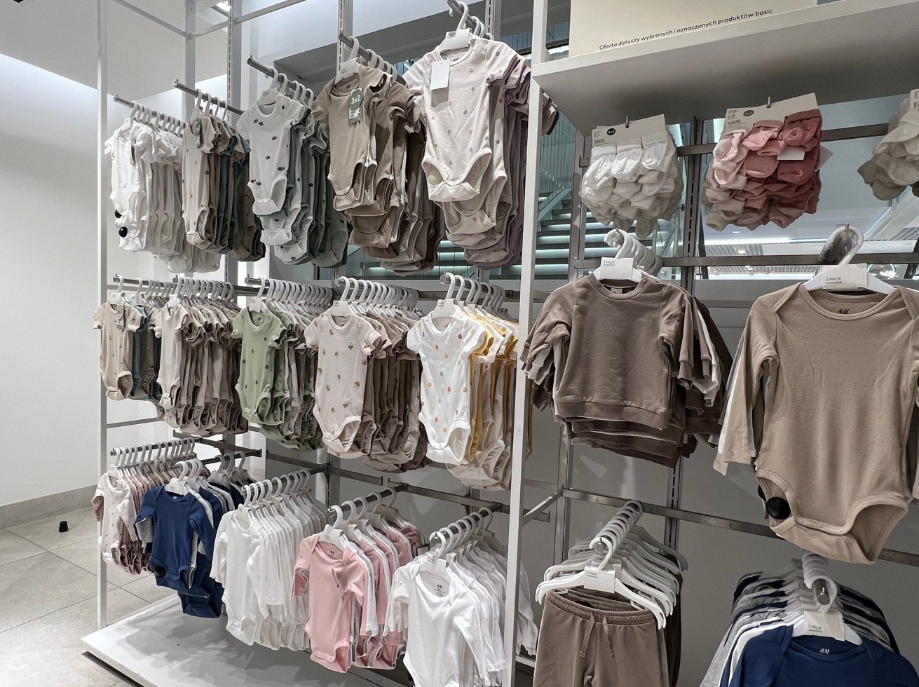 H&M Baby Clothes store in Poland