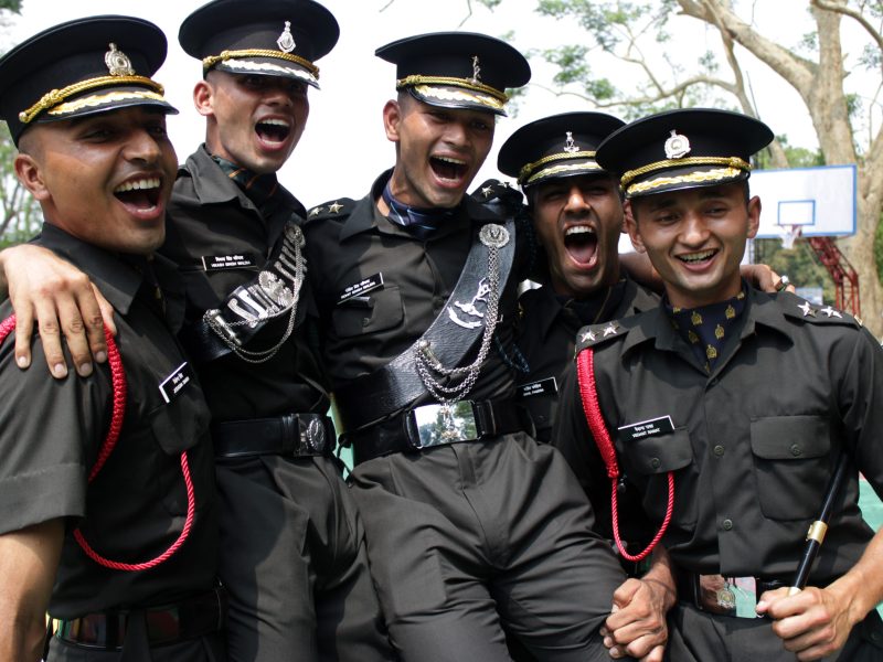 Indian army cadets