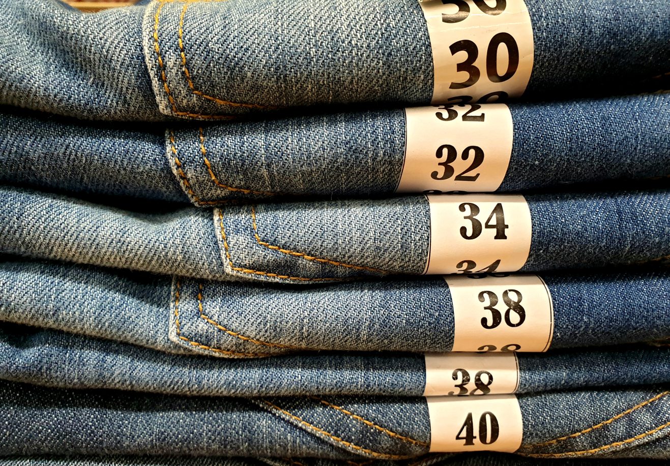 Discover 81+ jeans pants size chart super hot - in.eteachers