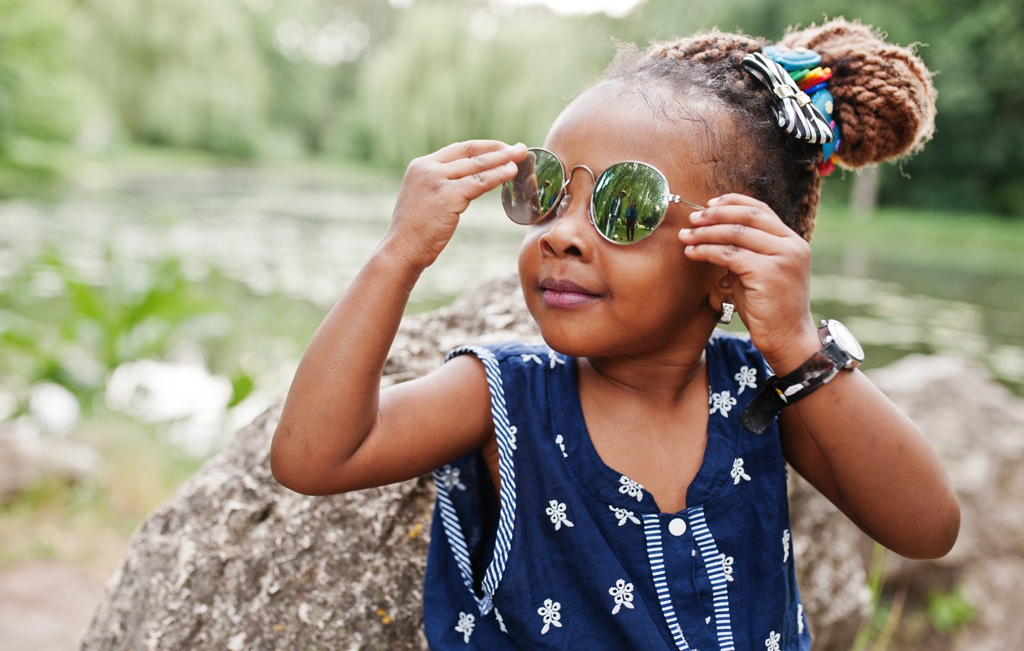 Kids Box Braided Topknot