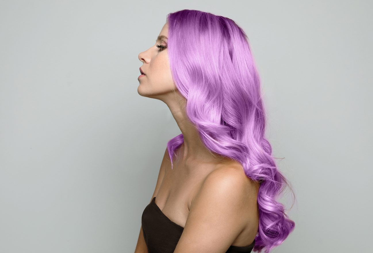Lovely Lavender Hair Color