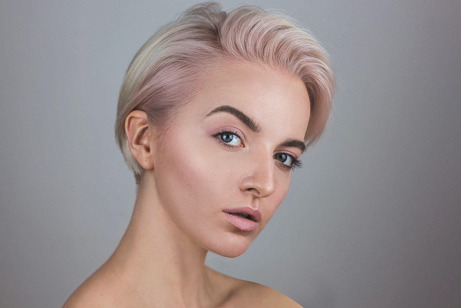 Platinum Rose Hair Color