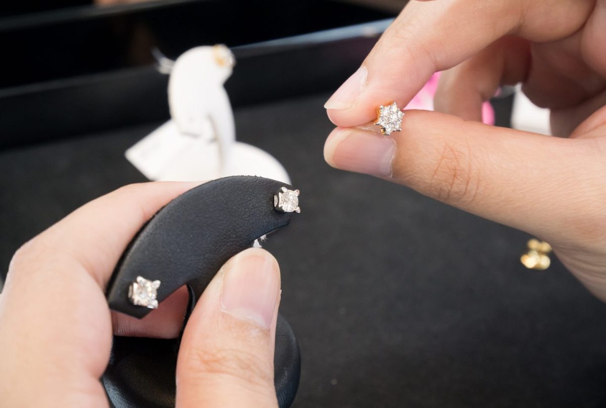 Diamond Stud Earring Size Chart Hood MWR