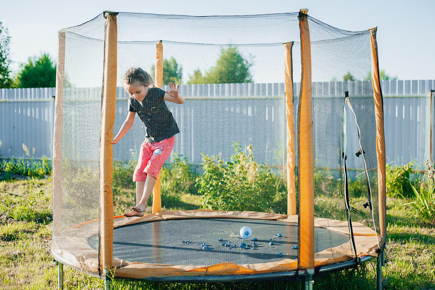 Trampoline Size Charts for Kids