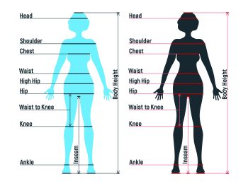 body measurement for clothes