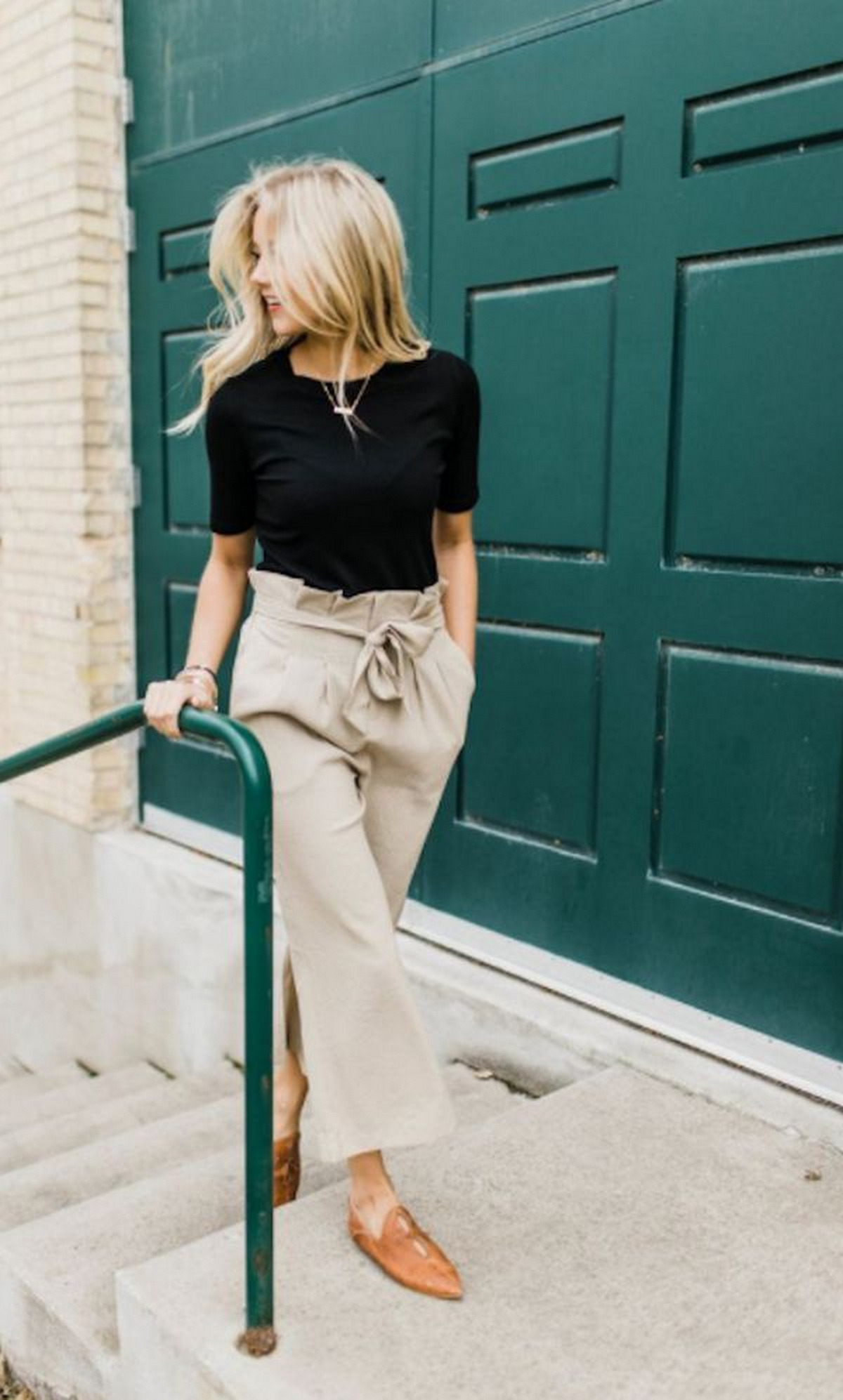 A Pretty T-shirt Front Tucked
