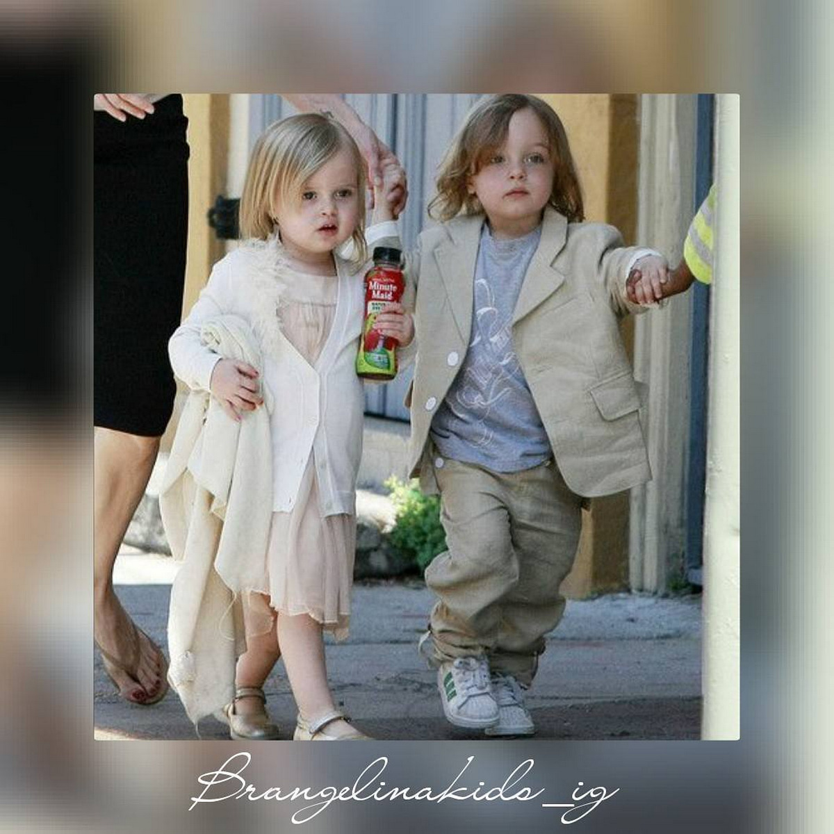 Knox and Vivienne Jolie-Pitt