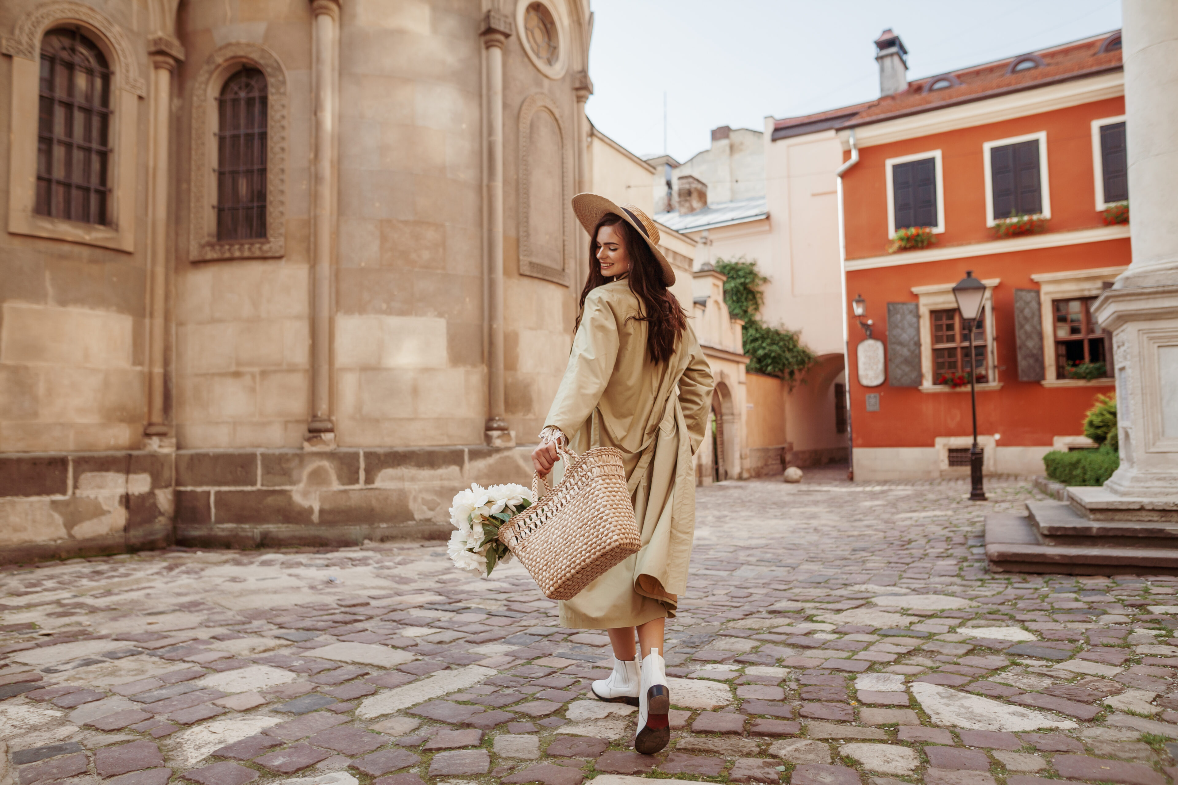 Trench Coats with Dresses