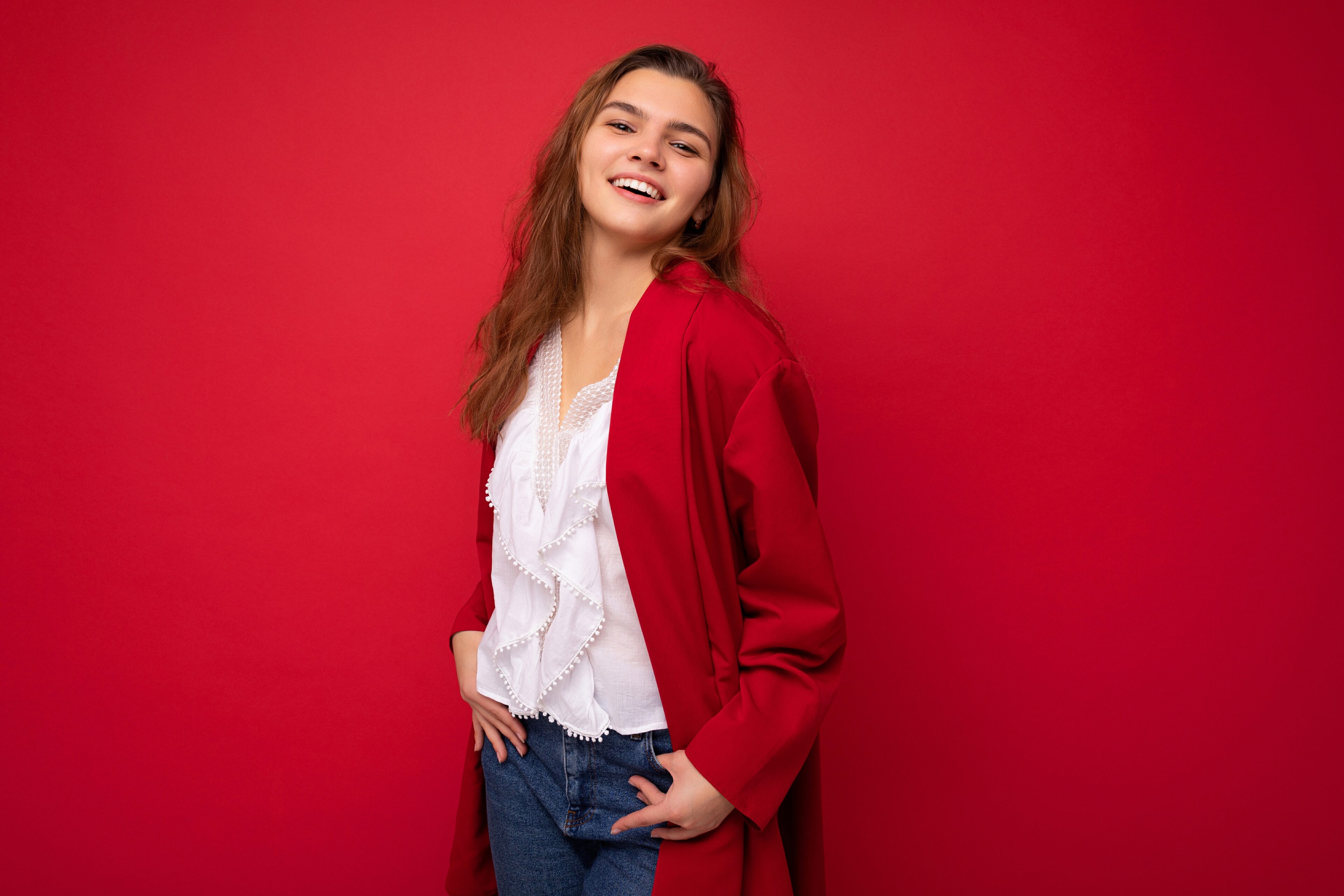 Cardigan and Jeans