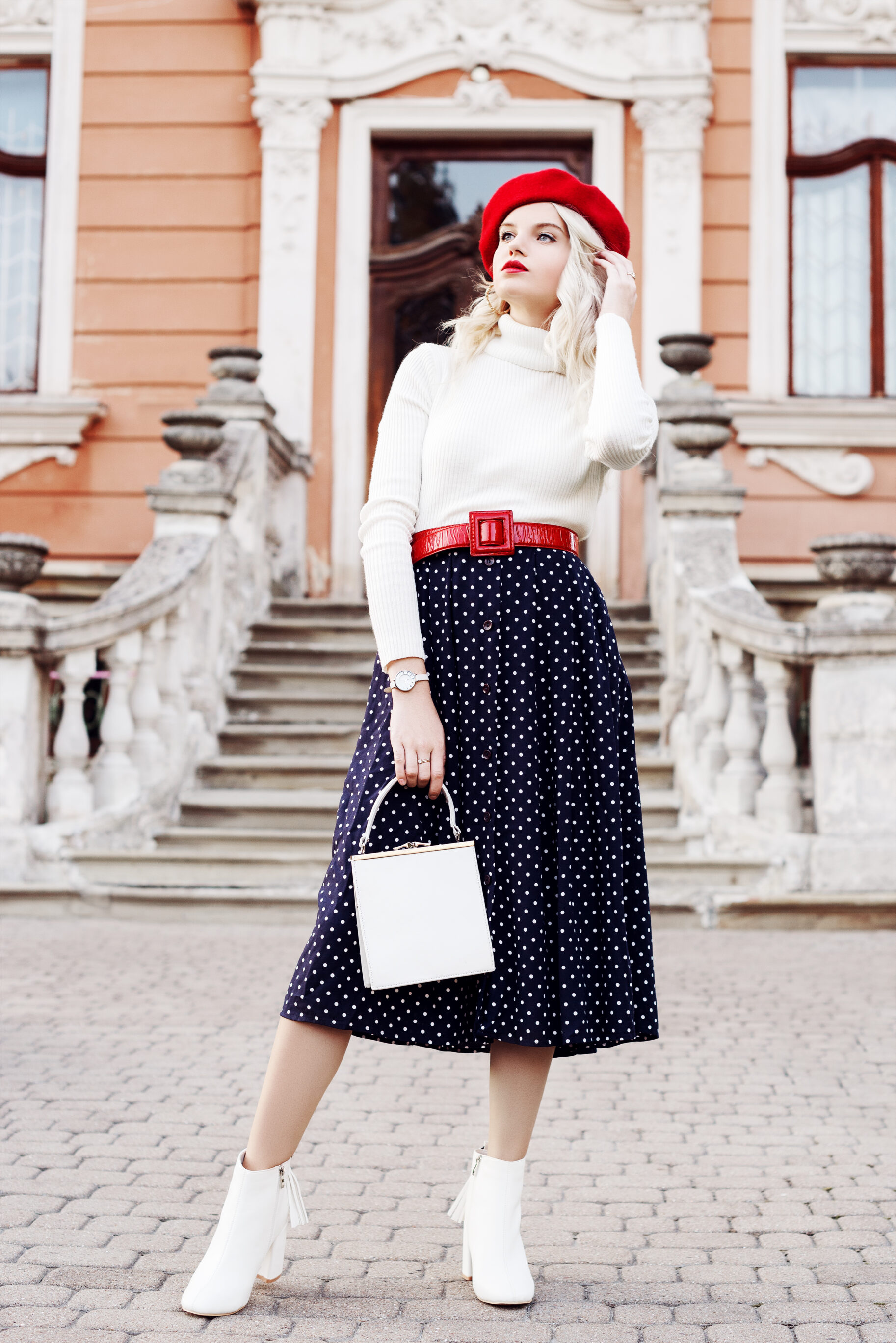 Midi Skirt With Sweaters