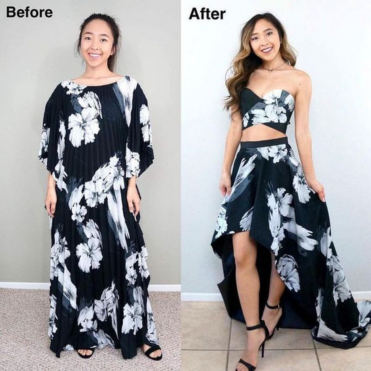 Turn Your Dress into a Skirt