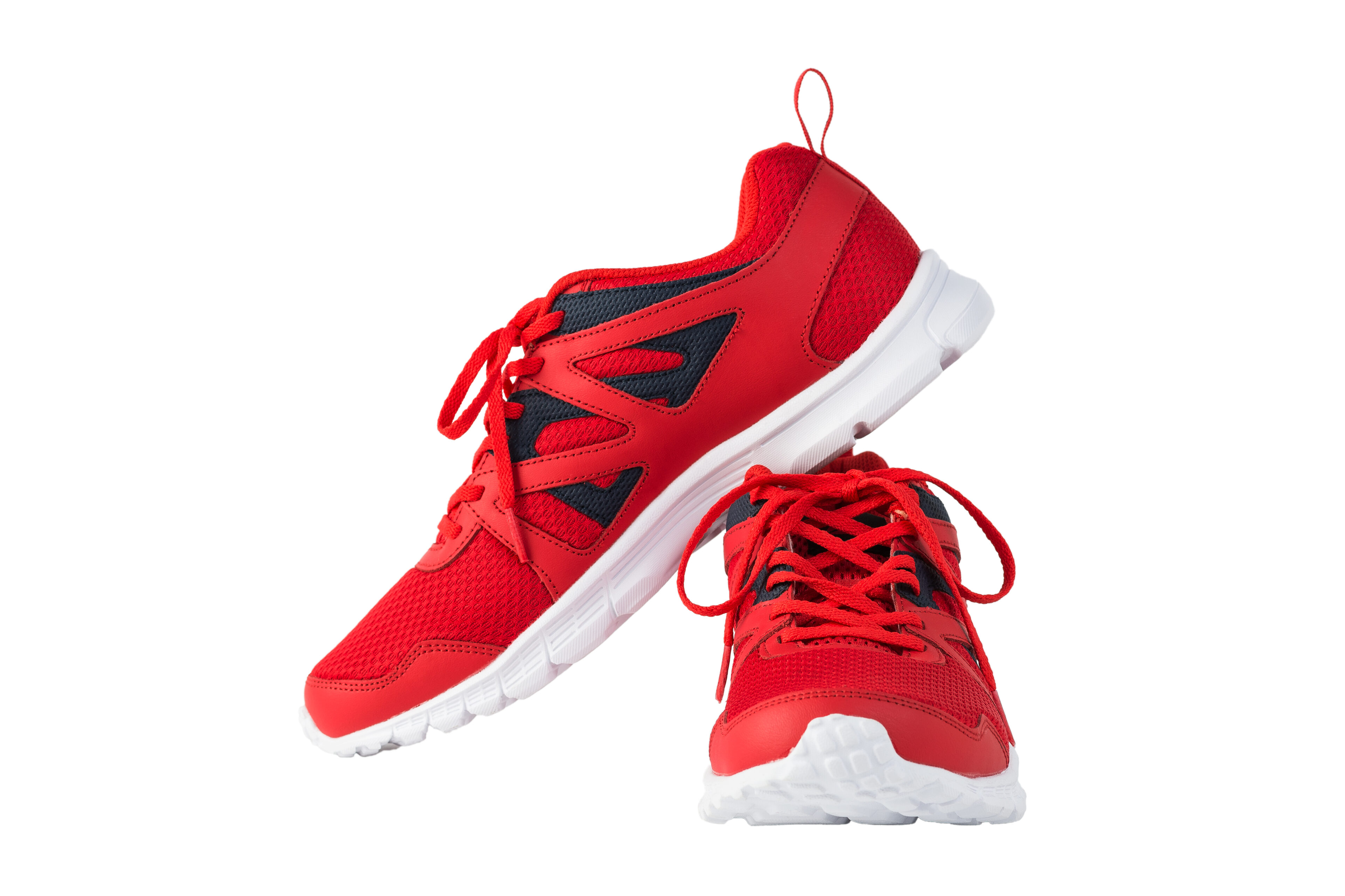 Red Sports Running Shoes