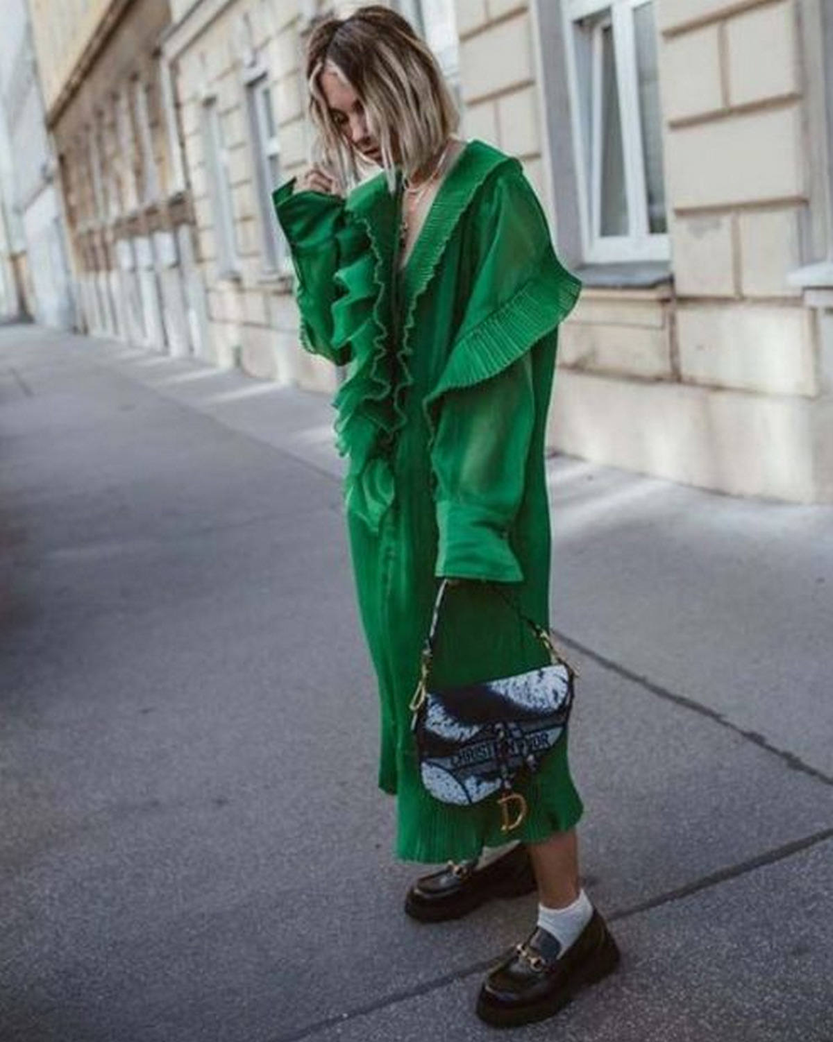 Dress In Platform Loafers